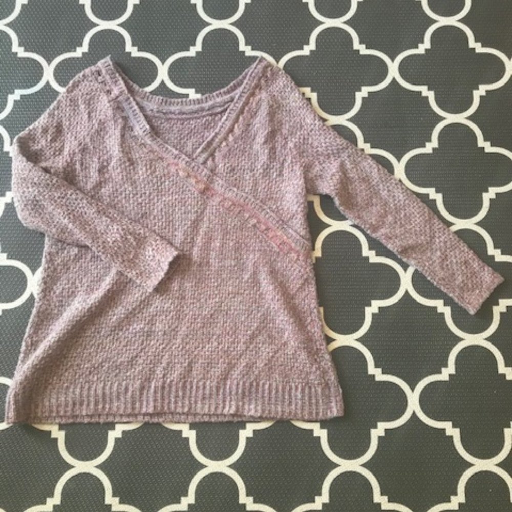 Light Purple Anthropologie Sweater